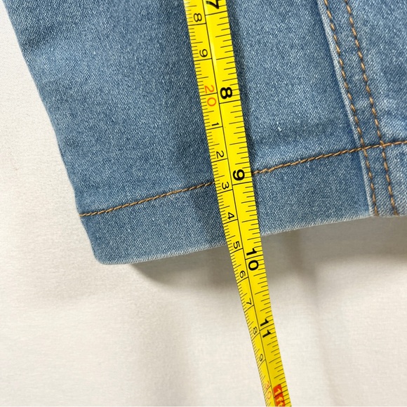 DENIM CORSET TOP - Picture 6 of 7